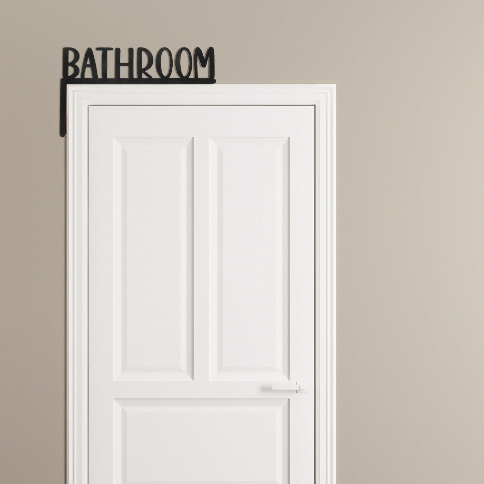 

Bathroom Decorations Wooden Sign Ornaments Vintage Wall Door Hanger Signs for Home