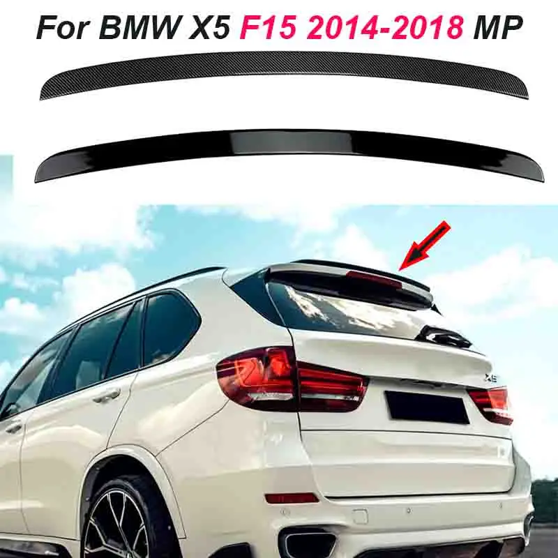 

Rear Spoilers For BMW X5 F15 2014-2018 MP Car Tail Tailgate Splitter Lip Wings Fixed Wind Spoiler Rear Wing Auto Decoration