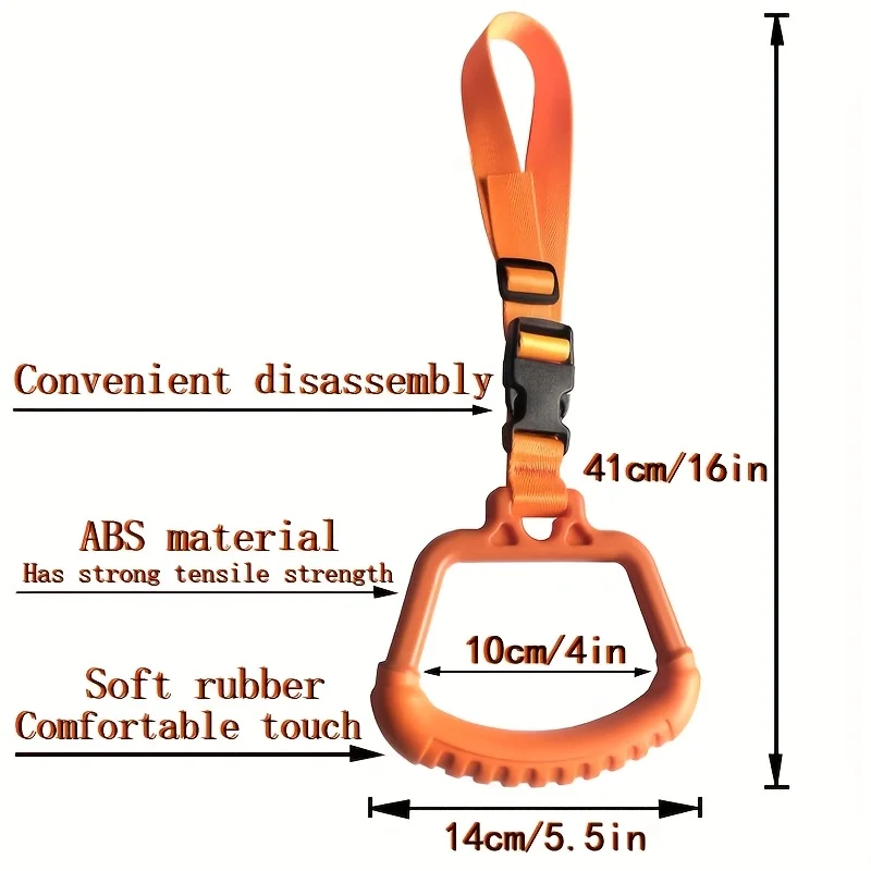 Mango de asistencia de pie ajustable y ayuda de embarque para personas mayores y discapacitadas: accesibilidad mejorada para personas mayores en vehículos