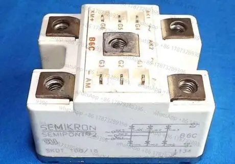 

SKDT60/04 SKDT60/08 SKDT60/12 SKDT60/14 SKDT60/16 SKDT100/04 SKDT100/12 SKDT100/08 Controllable Bridge Rectifiers NEW MODULE