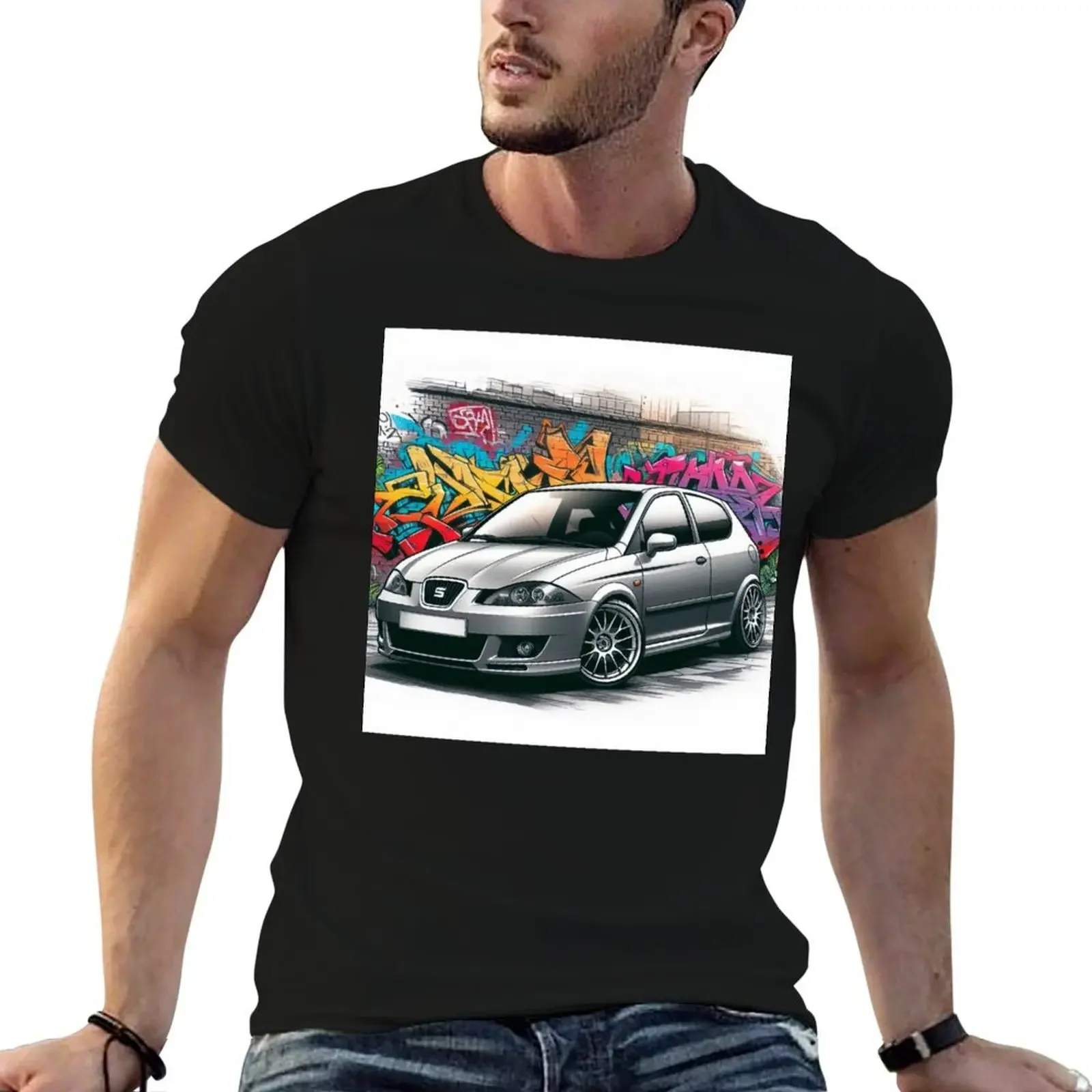 

seat ibiza 6l T-Shirt summer clothes oversized customizeds oversized graphic tee black t-shirts for men