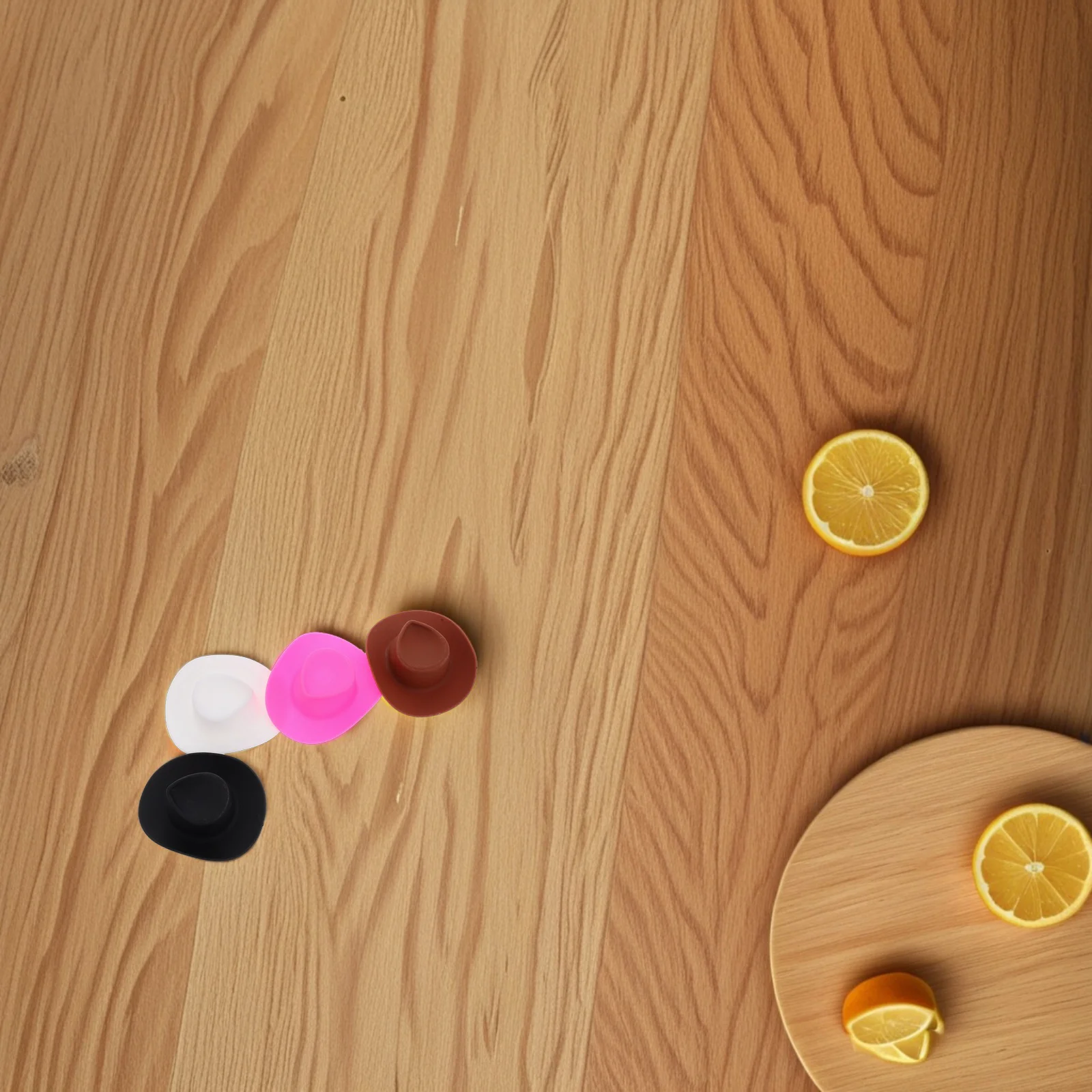 4 قطعة قبعات رعاة البقر الصغيرة قبعات غربية صغيرة للأطفال الحرف زينة الحفلات الإبداعية بطة اكسسوارات القبعات الصغيرة للزجاجات #5