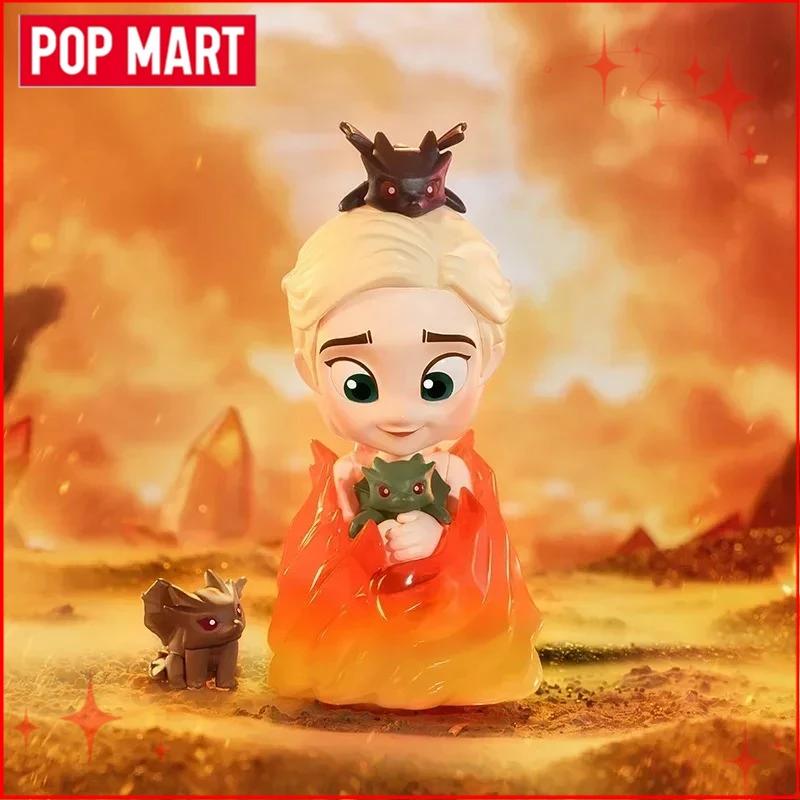 حقيقية بوب مارت لعبة من عروش سلسلة صندوق أعمى أنيمي الشكل الحلي مجموعات هدايا عيد الميلاد