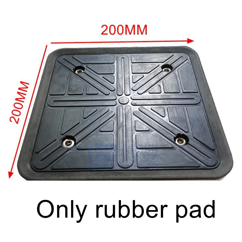 Square 200 x 200mm CNC Vacuum Suction cup rubber seal pad For CNC work centres ,Glass CNC machinery Master