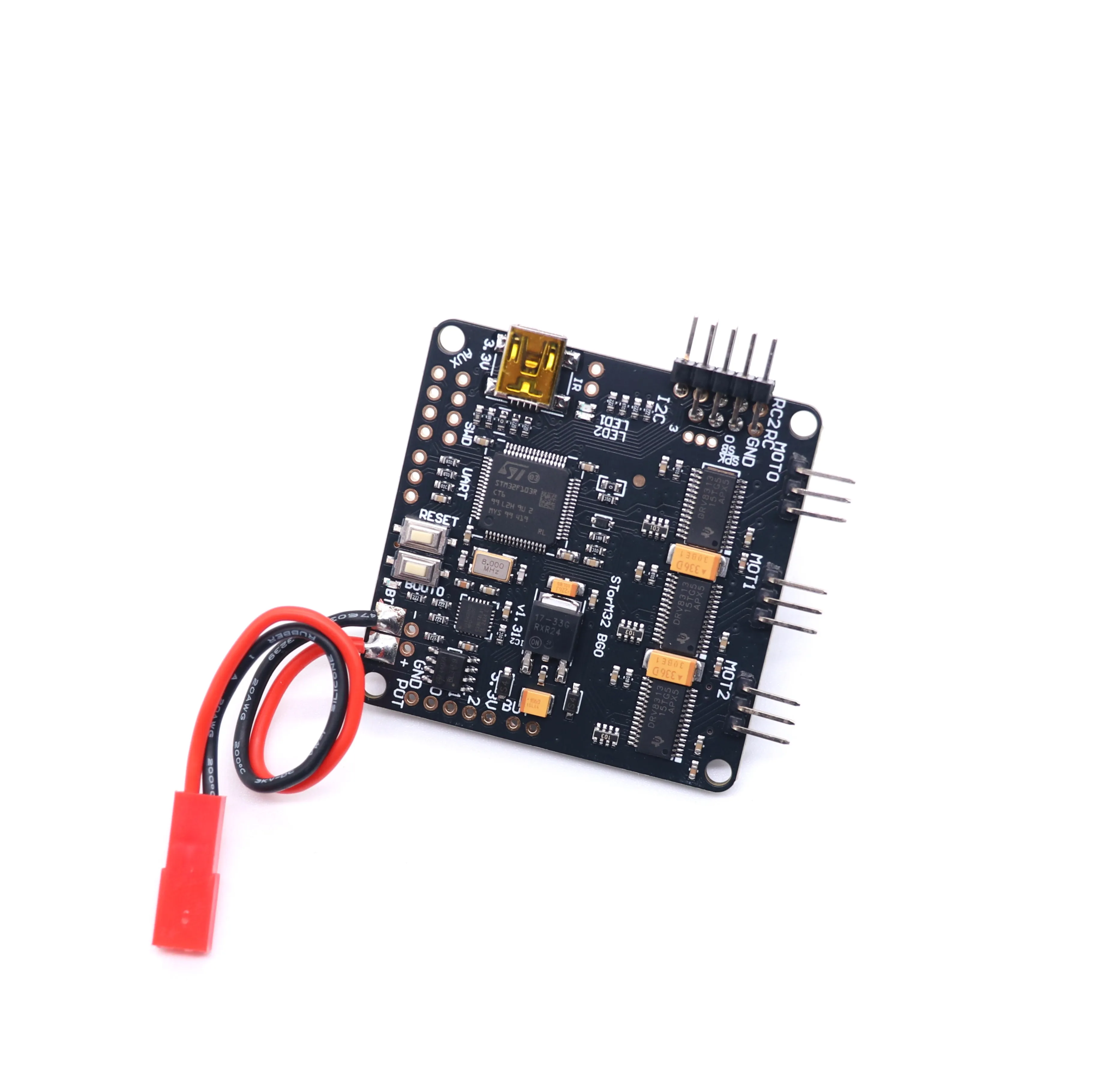 Rctosky Storm32 BGC 32Bit 3-Axis Brushless Gimbal Controller V1.32 DRV8313 Motor Driver for RC Drone Aircraft Model