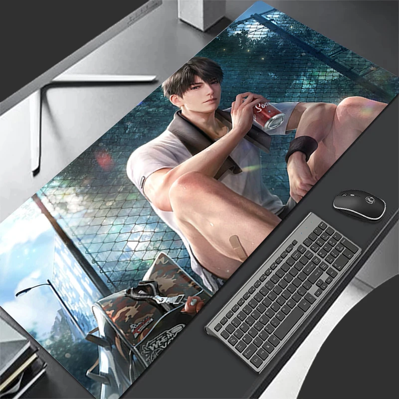 

Коврик для мыши, компьютерные игровые аксессуары, коврик для клавиатуры, офисный резиновый коврик для мыши, декоративный коврик для мыши «Любовь и глубокий космический коврик для мыши Caleb»