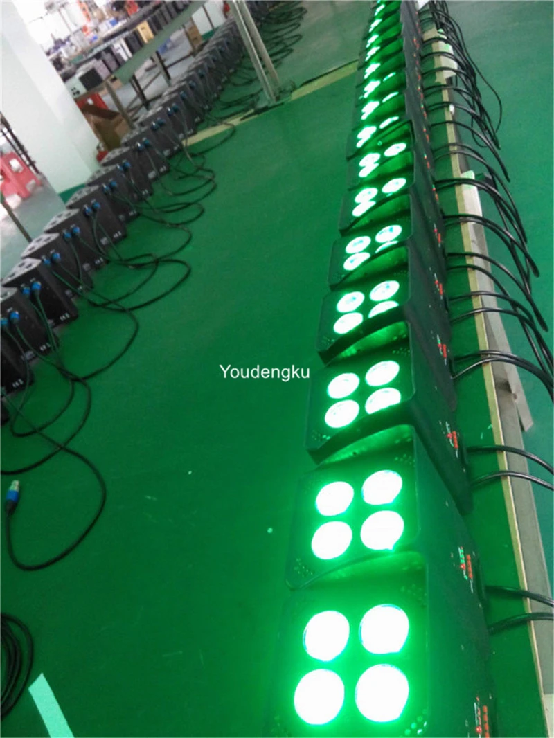 

Charging wireless battery Par 64 LED 4X12w RGBWA UV 6 in 1 battery powered wifi mini led par light