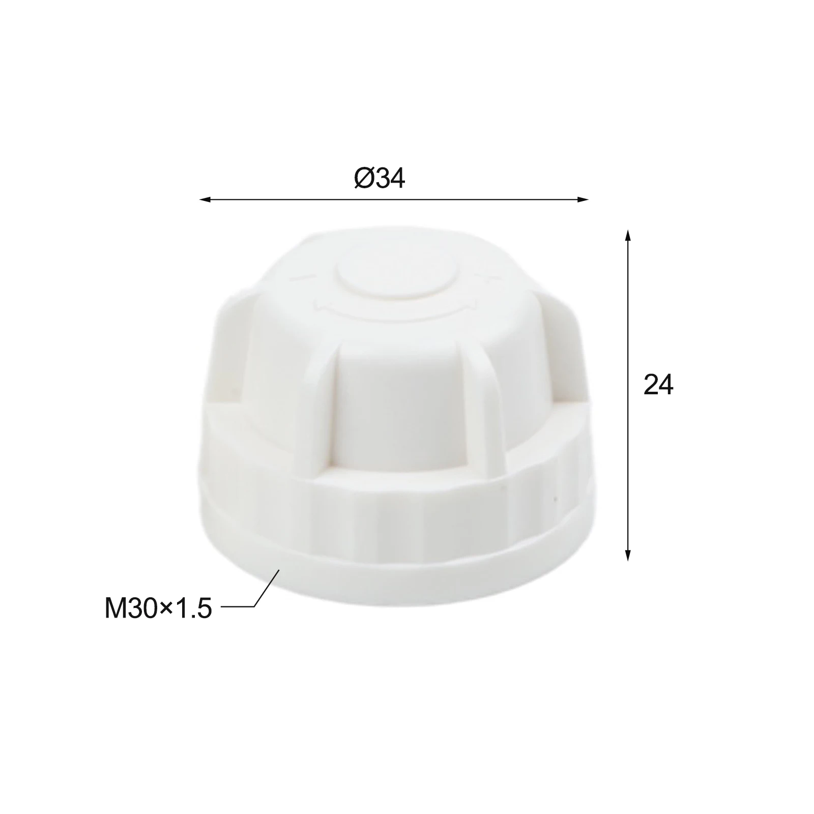 

Защитный колпачок для радиаторных клапанов, белый, пластиковый, для ручных регуляторов, защита от пыли и мусора