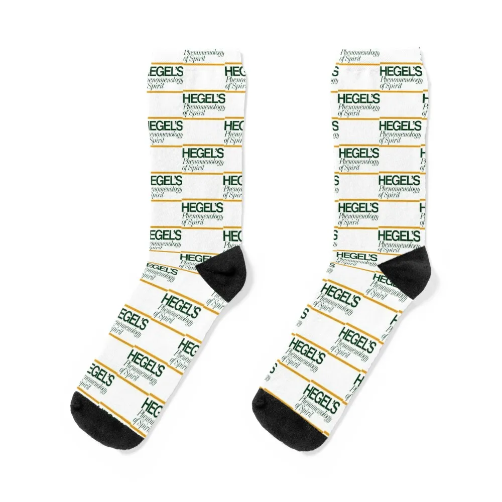 

Hegels Phenomenology of Spirit - Book Cover, Aesthetic, Philosophy, Dialectics Socks halloween kawaii Socks For Men Women's