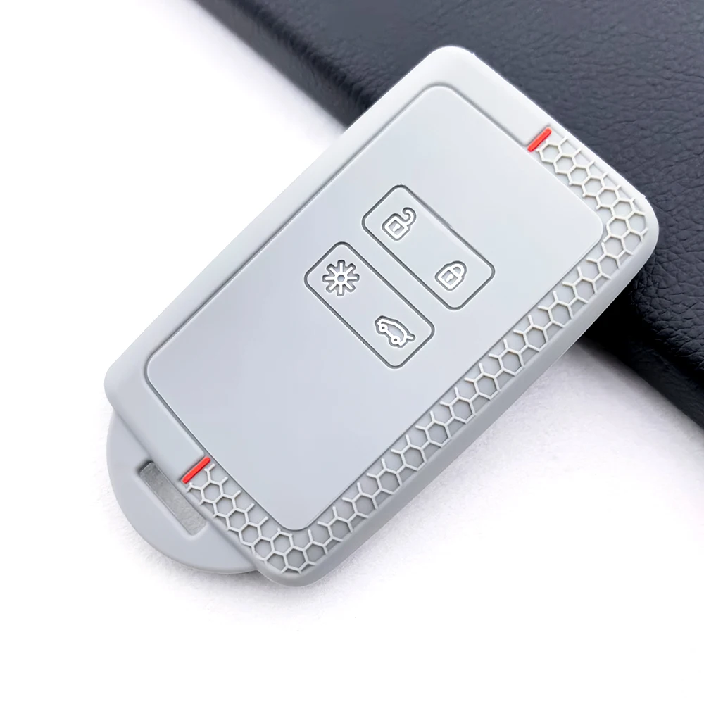 حافظة مفاتيح السيارة من السيليكون غطاء فوب لرينو اسبيس 5 كادجار كوليوس كابتور ميجان 4 تاليسمان أركانا داسيا سانديرو اكسسوارات