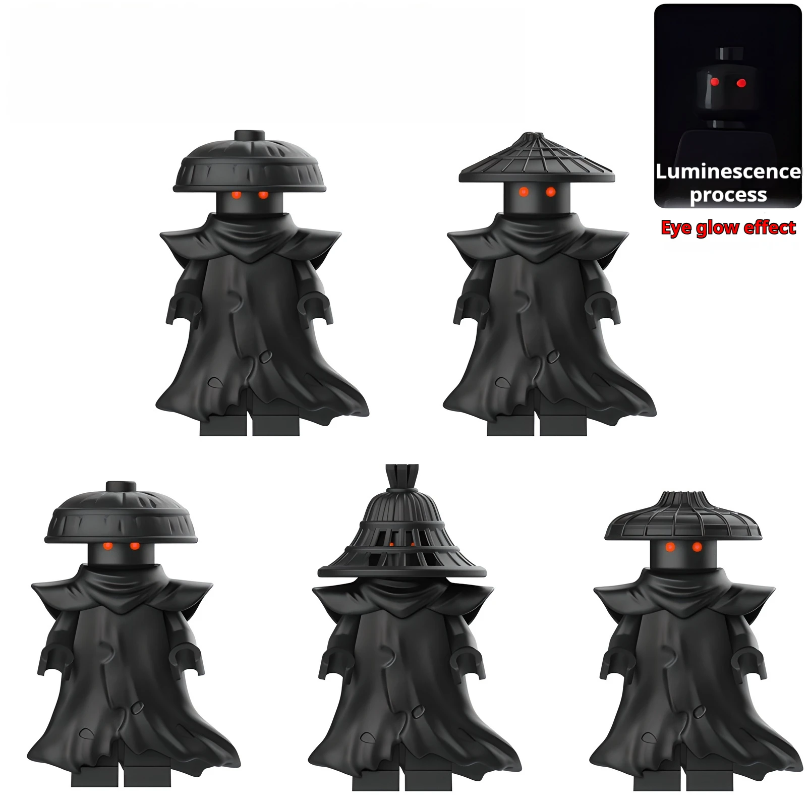 

The new ban five-member Noct Trox Kul 18 Season Seal Assembled Brick Minifigure Toy