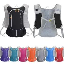 8L Outdoor Sport Bike Cycling Backpack Hiking Day Pack Running Water Bag Hydration Rucksack UltraLight Riding Bladder Knapsack