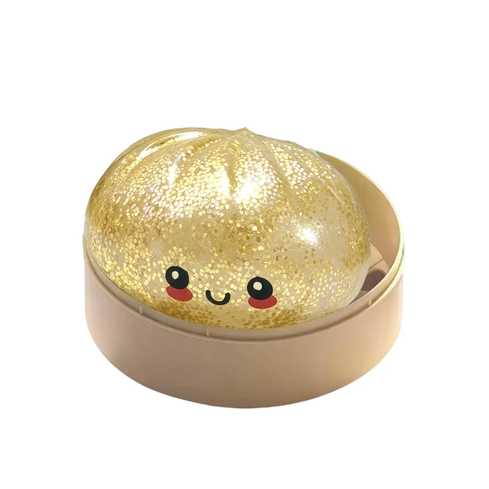 11 Stijlen Realistische Reuze Dumpling Knijp Speelgoed Met Bamboe Stoommandje Zachte Deegbal Decompressie Fidget Speelgoed Grappig Creatief Cadeau