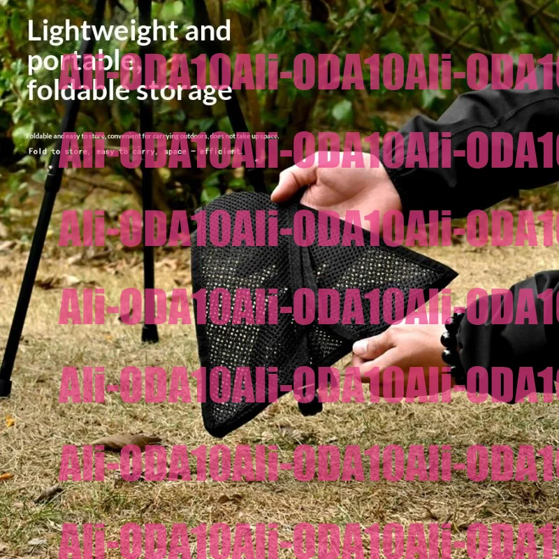 ODA10-في الهواء الطلق طاولة قابلة للطي تحت الجدول شبكة حقيبة المحمولة طاولة تخييم الثلاثي حقيبة التخزين المحمولة الثلاثي شبكة حقيبة
