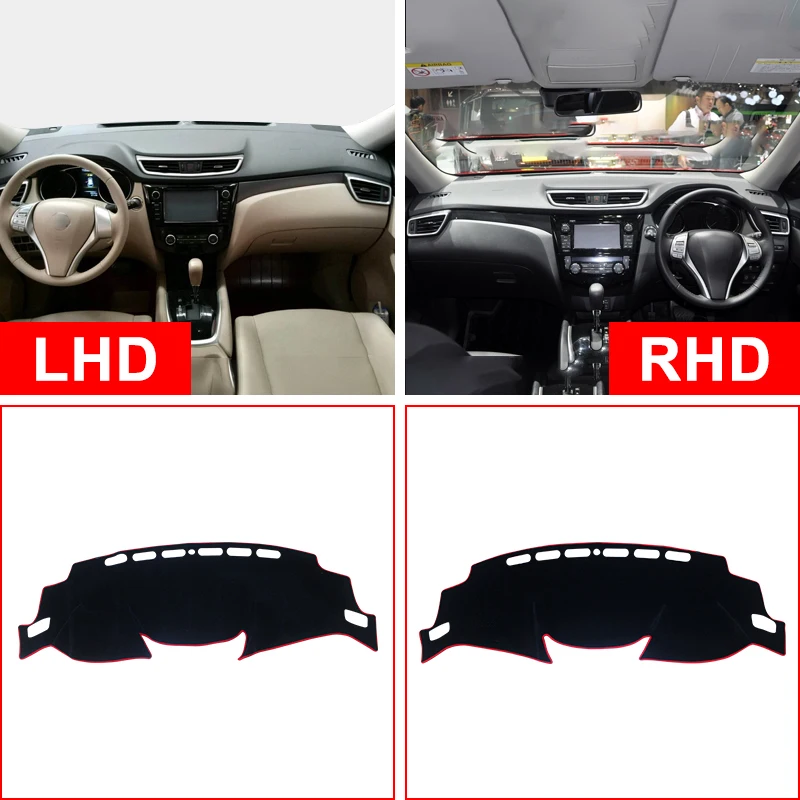 For Nissan X-trail X Trail Xtrail T32 2014-2018 2019 2020 Car Dashboard Cover Dash Mat Sun Shade Non-slip Pad Accessories