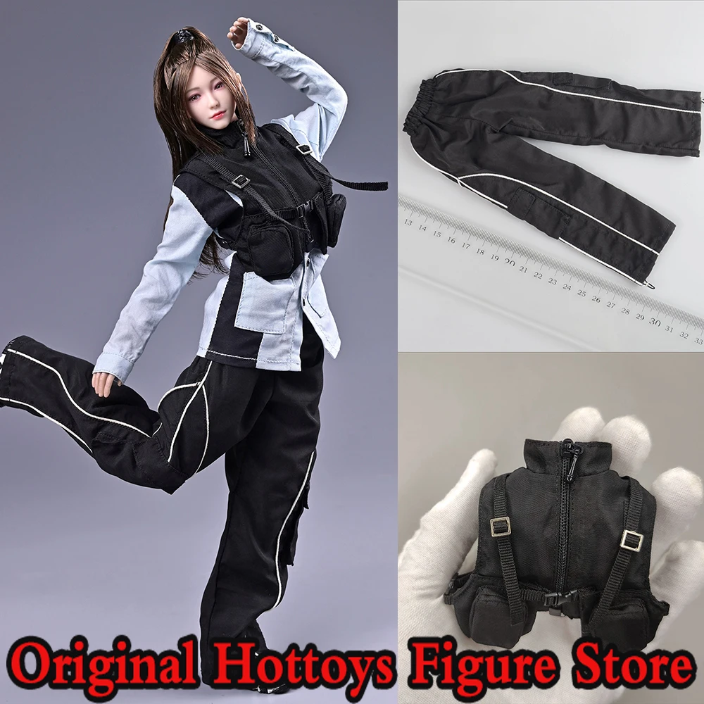

CHILI TOYS масштаб 1/6, аксессуар для одежды женского солдата, модный функциональный жилет, длинные штаны, подходит для 12-дюймовой экшн-фигурки куклы