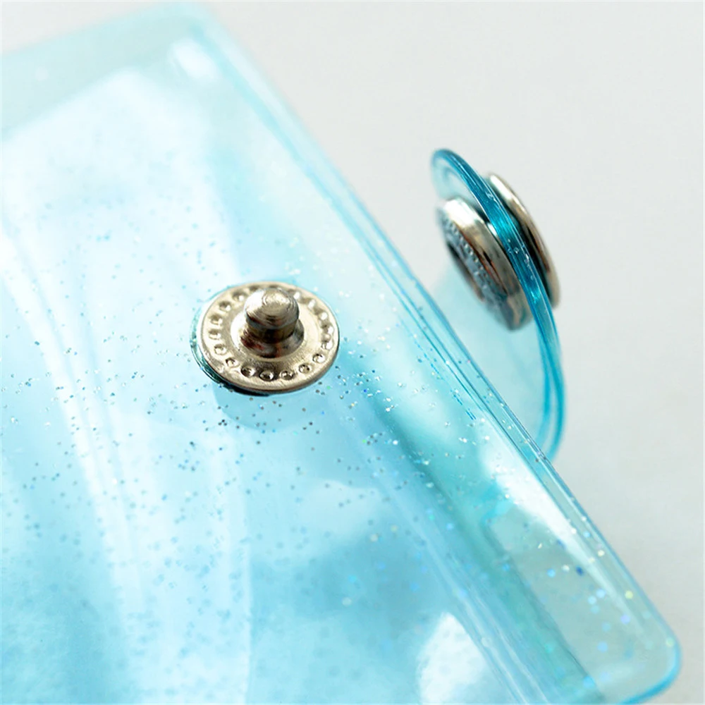 High quality Transparent 2 Inch Card Stock 1 Inch Mini Photo Album Photos Holder Keychain Binders Albums Photo Card Holder