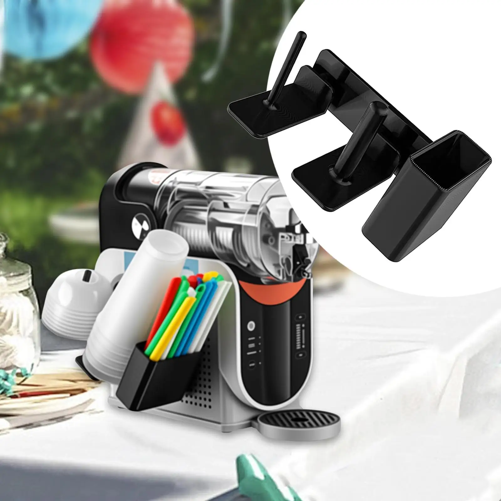 

Cup Organizer for Slushie Machine for Cups, Lids ， Straws for FS300 FS301