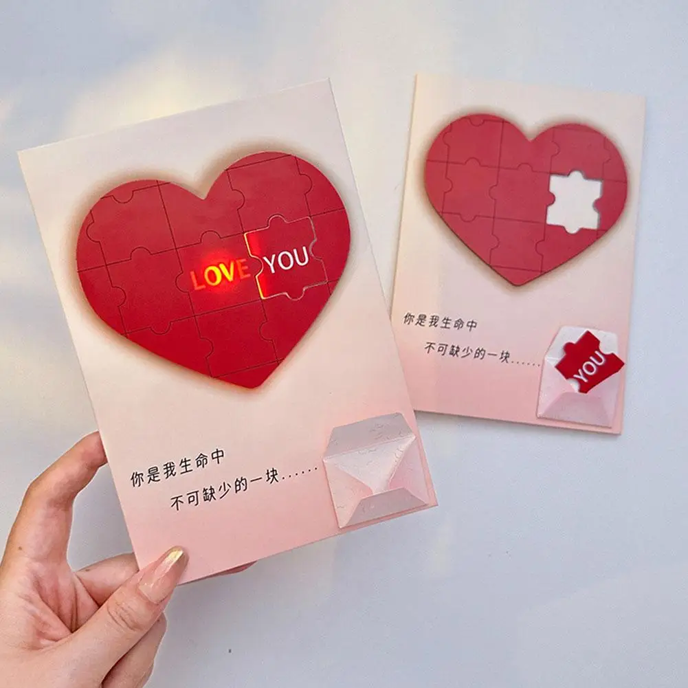 رومانسي Vntine's Day CardHeart Design Florist أفضل لوازم احتفالية مطوية بطاقة العلامة التجارية Wies ABENUOR Small Z9D6