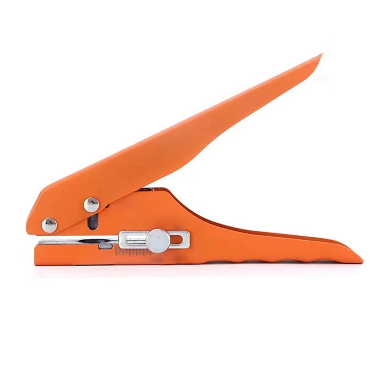 

AT43-Handheld Paper Hole Punch, Edge Banding Special Punch Pliers Metal Body 15Mm