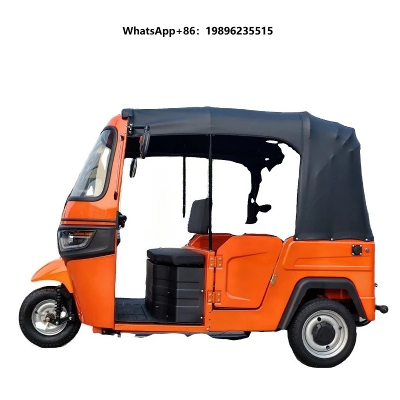 Electric Motorized Tricycle Open Body Types Tuktuk Electric Tricycles 3 Wheel for Passenger