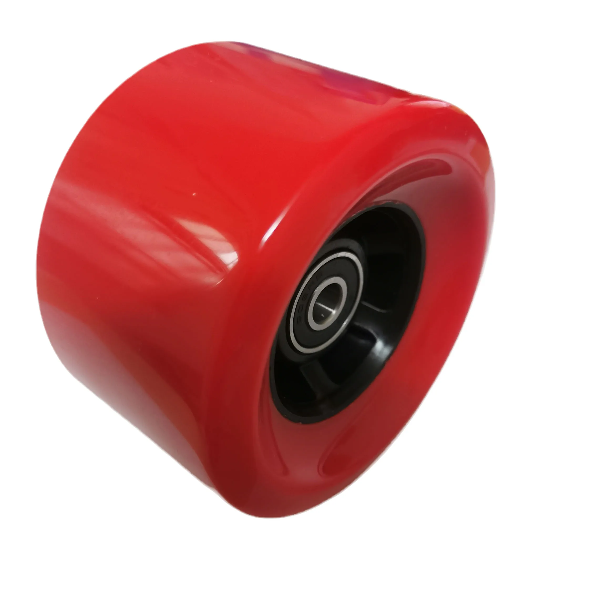 Four wheel scooter accessories 83mm Skateboard Wheel For SHR78A Red Color PU Wheels Soft Resistant Longboard Wheels