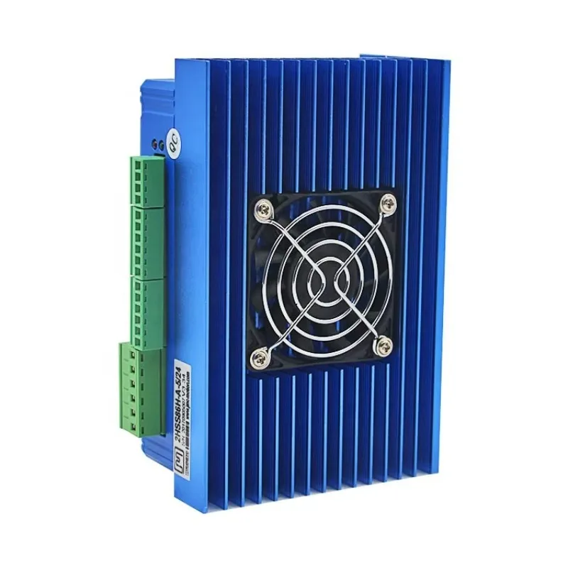 High quality 2HSS86H 24v Closed-loop Cnc Controller with 1000 Encoder RS232 for Nema 34 Stepper Motor Dc Servo Driver
