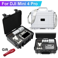 Explosion-proof Box For DJI Mini 4 Pro(RC 2/RC N2) Hard Shell Waterproof Box Storage Case Suitcase HandBag Drone Accessories