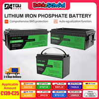 12V 100Ah / 300Ah LiFePO4 Batteries 1280Wh / 3840Wh Supports 100A BMS for series and parallel Applications Ideal VES RVs, roadst