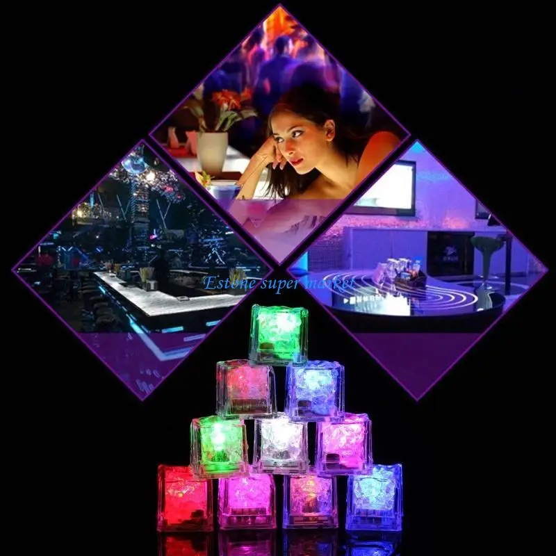 090B Light Up Flashing Multi-color Liquid for Party