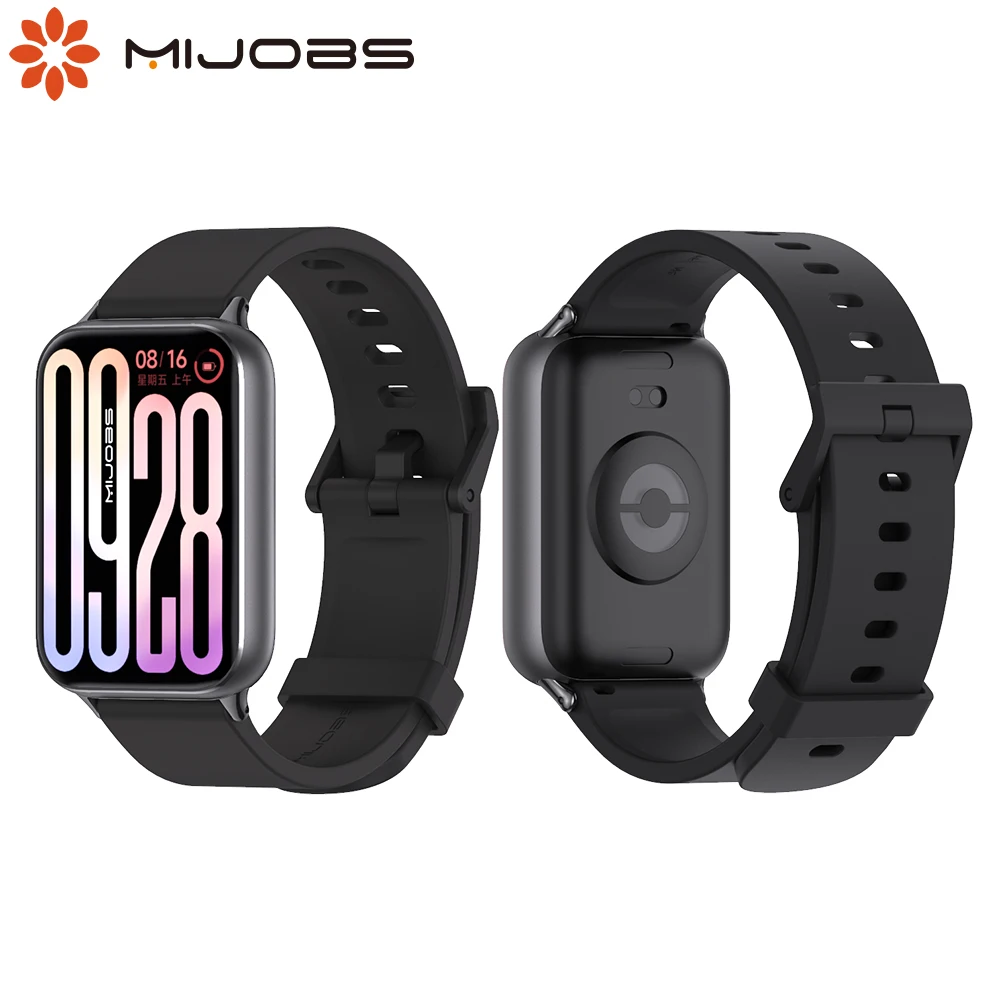 

Strap for Xiaomi Mi Band 9 Pro Strap Smart Band Silicone Wristband Bracelet for Mi band 9Pro