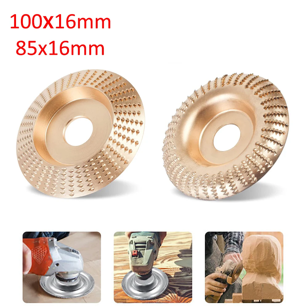 

Деревообрабатывающий шлифовальный диск, набор из 2 шт., ширина 100 мм, отверстие 16 мм, изогнутая конструкция скоса, электрическая шлифовальная машина, шлифовальный диск, инструменты для полировки дерева