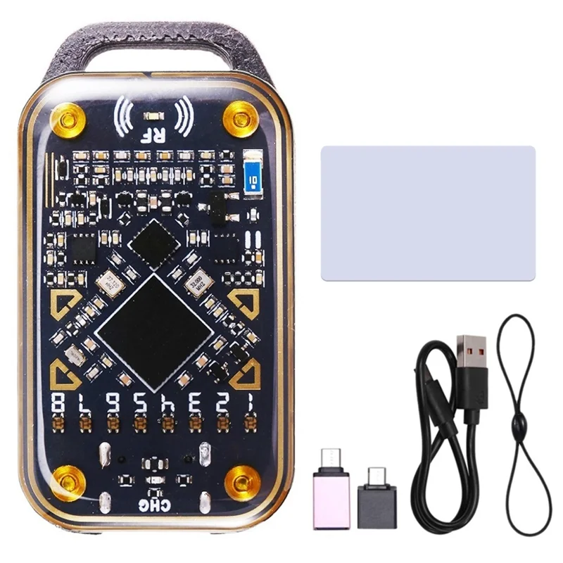Chameleon Ultra RFID Smart Chip Reader Smart Card Emulator NFC Duplicator + UID-kaart 125 Khz 13.56 Mhz ID IC-kaart Decoderen