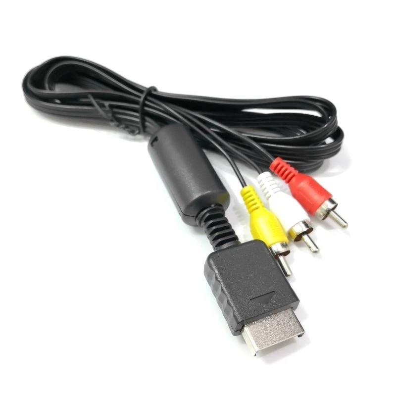 02DD 1.8m Video AV Cable Cable 3 RCA Cable para Cable Gamepad consola