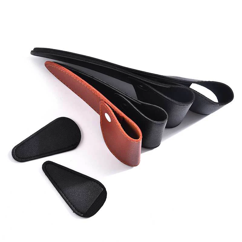 Scissors Protective Cases PU Leather Sewing Box Scissors Protective Cover DIY Scissors Sleeve Dead Skin Tweezers Cap