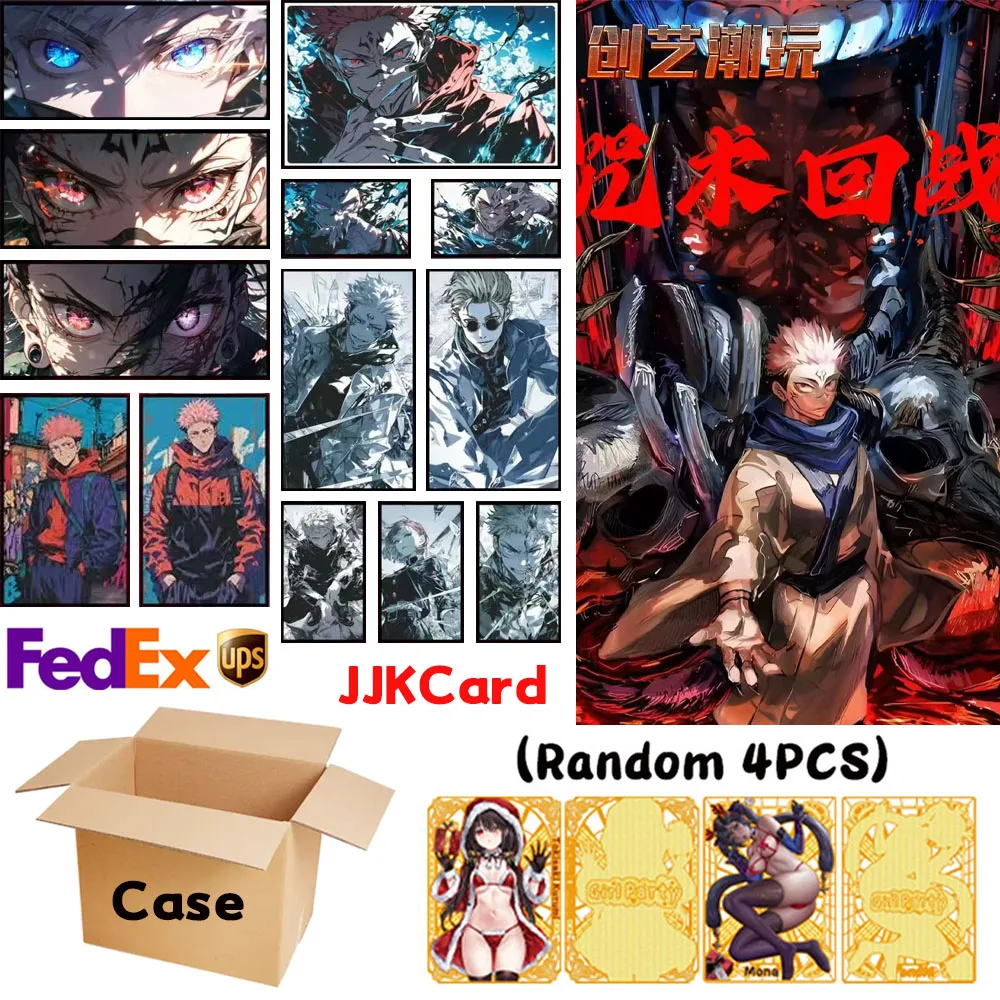 Großhandel Jujutsu Kaisen Sammlung Karten Spielbrett Doujin Booster Box Mitsuri Nezuko Karte Spielzeug Geschenke