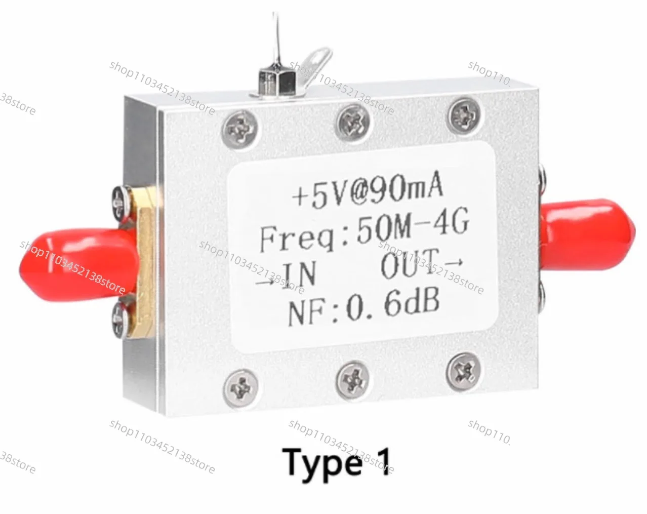 

50M-4G Ultra Low Noise RF Amplifier LNA NF = 0.6dB