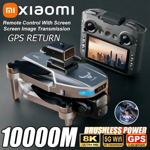 Xiaomi SG901 MAX GPS Drone Professional 8K Aerial HD Avoiding Obstacle with Larger Screen Remote Control Folding Brushless Drone