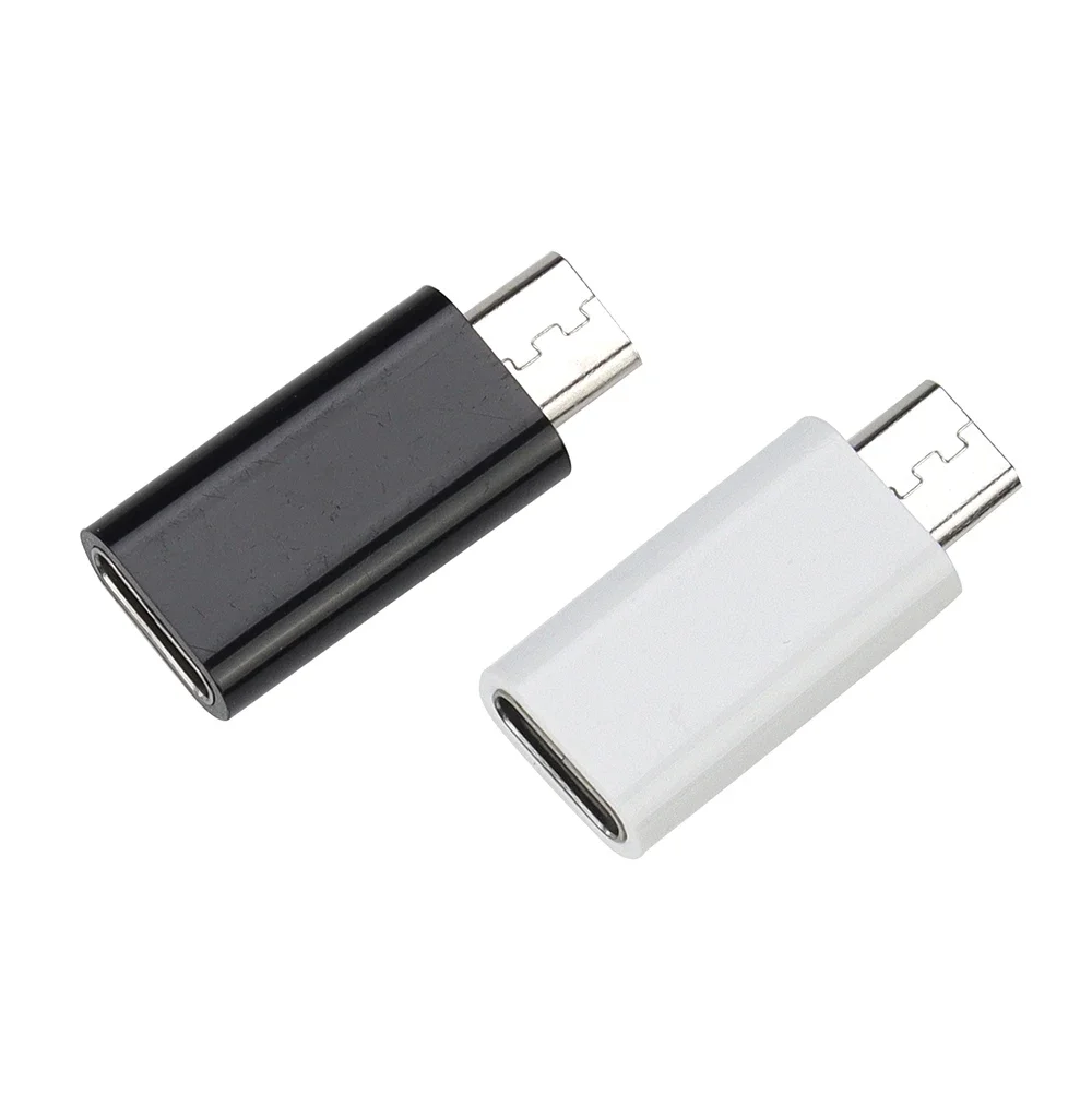 500pcs USB Type C Female To Micro USB Male Connector Charger Adapter Converter for Samsung Huawei Android Smart Phone