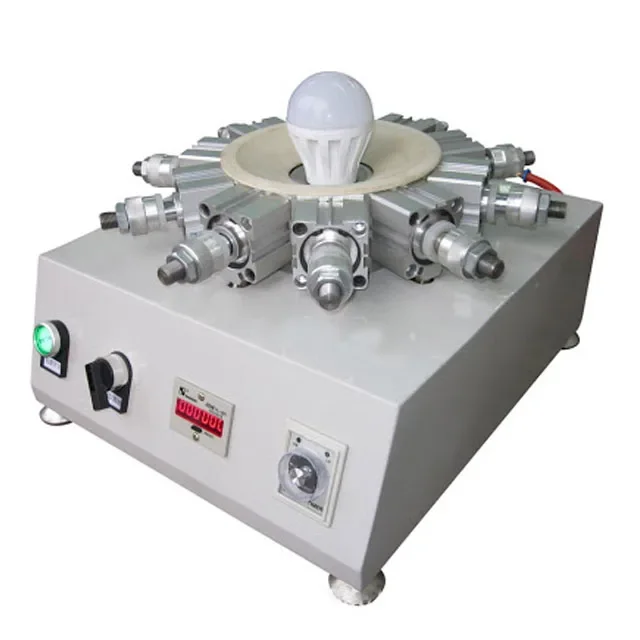 Lâmpada Cap Crimping Locking Machine, Bulb Holder e Montagens