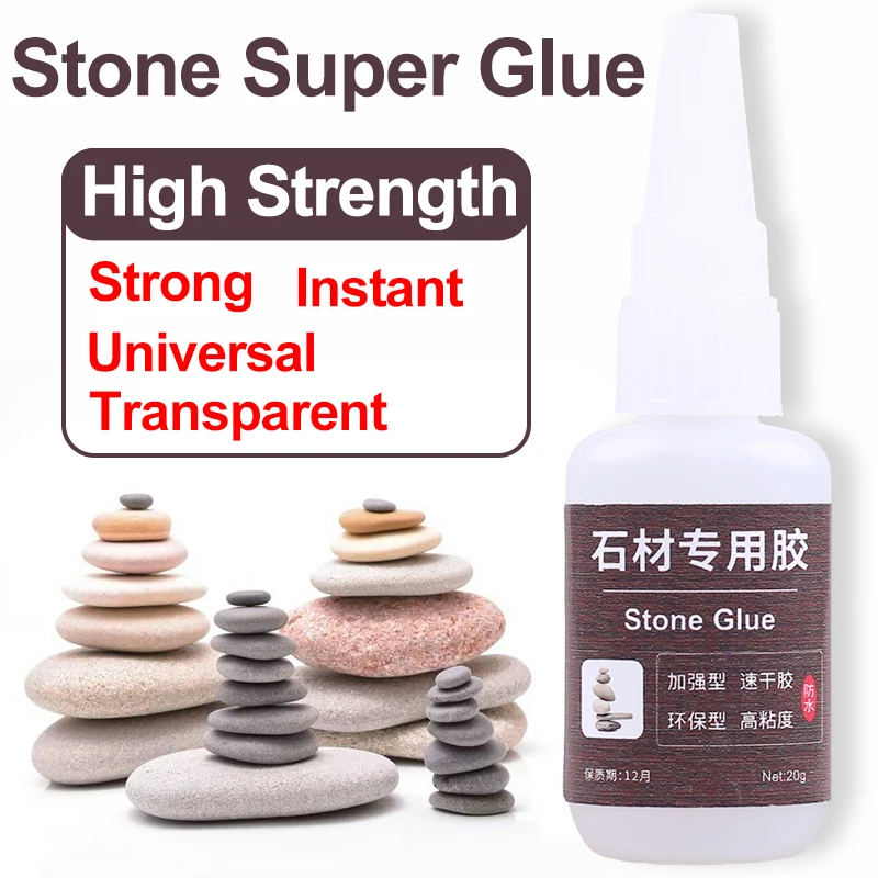 

Transparent Super Extra Strong Glue Marble Stone Rhinestone Jewelry Fabric Instant Adhesive Seconds Cyanoacrylate 502 Waterproof