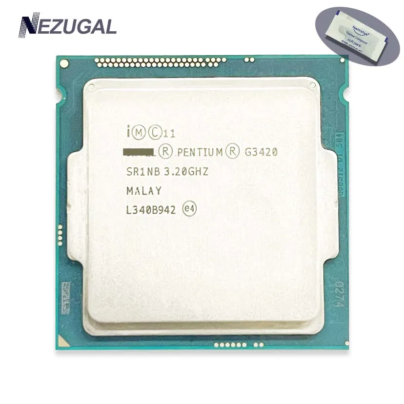 G3420 G 3420 3.2 GHz Dual-Core CPU Processor 4M 53W LGA 1150