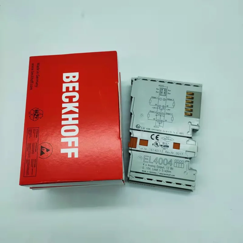 

Free Shipping BECKHOFF Module EL4001 EL4002 EL4004 EL4008 New Original