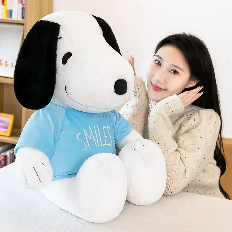 40cm Snoopy Cartoon Cute Japanese Plush Toy Pillow Sofa Back Kawaii Plush Doll Soft Stuffed Toys Birthday Gifts for Children