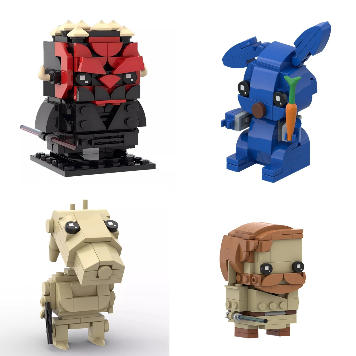 

Строительный блок MOC, пасхальный кролик, креативная модель, детская образовательная наука, игрушки «сделай сам», детская коллекция игрушек, подарки