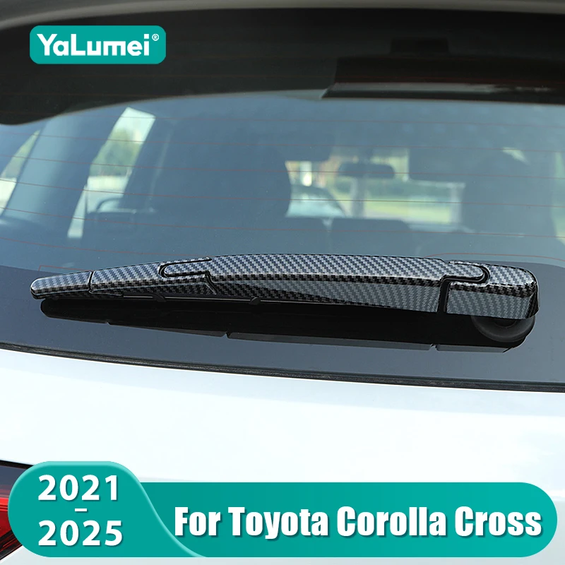 

For Toyota Corolla Cross XG10 2021 2022 2023 2024 2025 Hybrid Car Rear Wiper Window Wiper Cover Trim Accessories