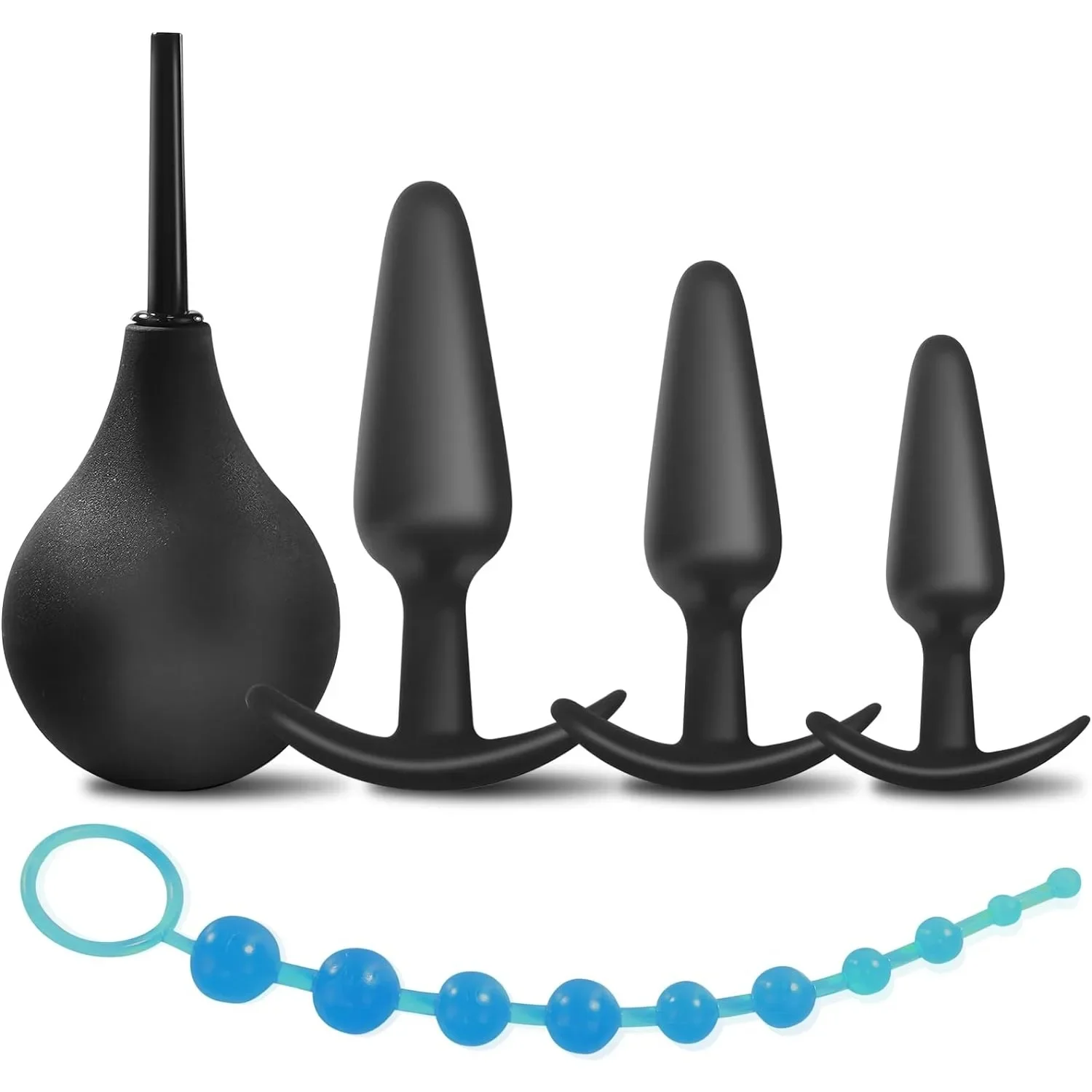 Plug anal en silicone pour adultes, jouets sexuels sexy, plug anal, ensemble d'entraînement, femmes, hommes, couples, 5 pièces