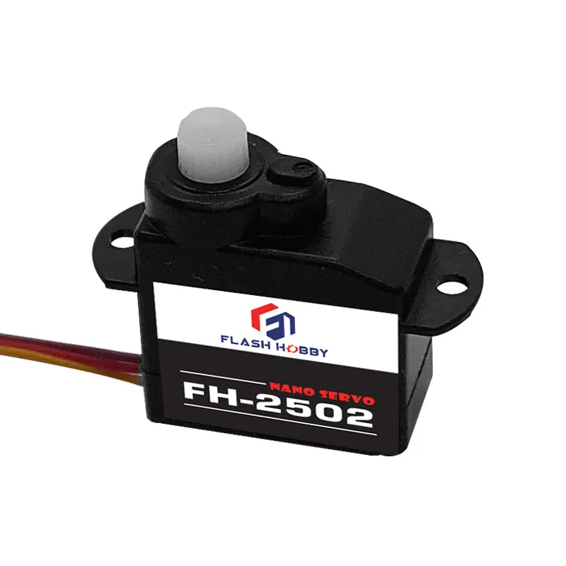 FlashHobby FH-2502 2.2g Coreless Digital Plastic Gear Nano Servo for RC Model airplane fixed-Wing Indoor Micro FPV Drones DIY