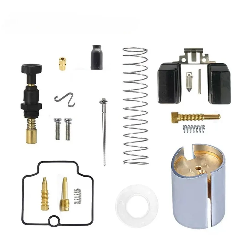 For PE28 PE30 Motorcycle Carburetor Repair Kit Throttle Valve Jet Needle Float