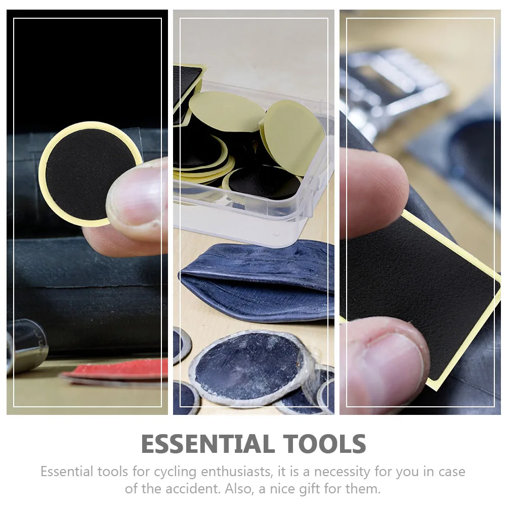 

Bike Repair Tool No Glue Patch Kit Puncture Repair Kits Bike Accessories Supplies Tire Maintenance Tools Practical Tire Level